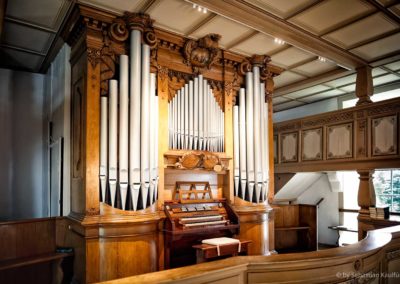 Orgel der Kirche Liebenau